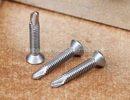 TGR/Tsingri Stainless Steel ANSI 410 316 Fine Thread Torx Flat Head Countersunk Self-Drilling Screws