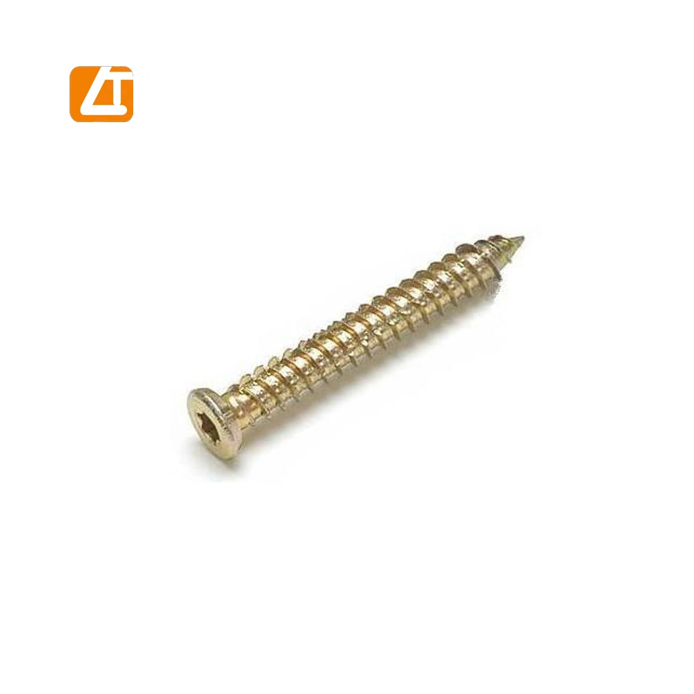 Torx Head T30/25 Yellow Zinc Concrete Screw