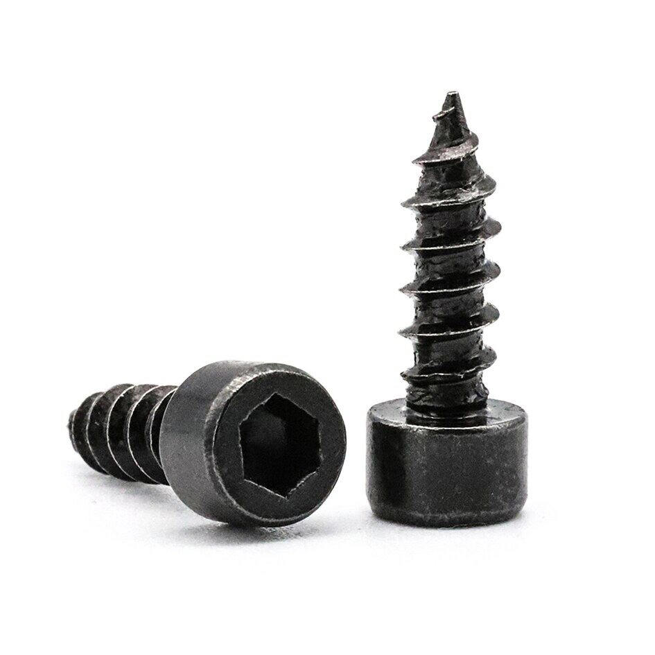 Drywall Screw Fine and Coarse Thread Black Phosphate Gray