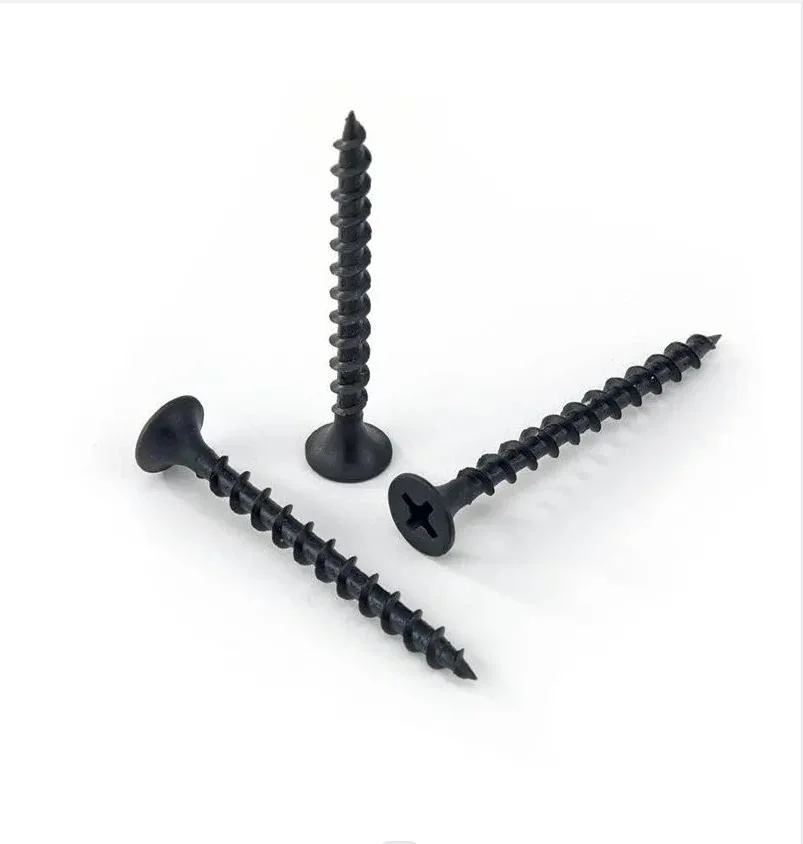 C1022 C1008 Steel Metal DIN18182 Black Phosphated Gypsum Drywall Screws