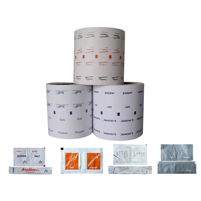 Food Use One Side PE Coated Paper for Sugar/Salt/Pepper Stick Packaging Film