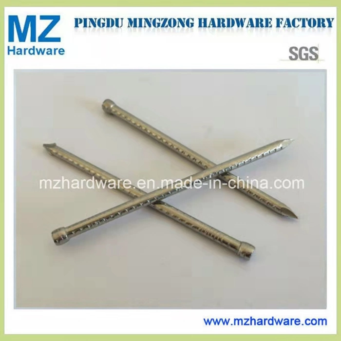 Stainless Steel Concave Shank Lost Head Finishing Brad Nail