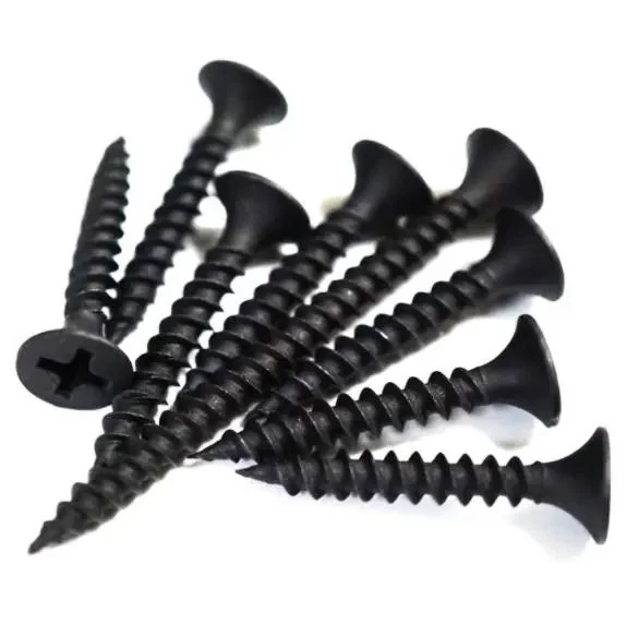 C1022 C1008 Steel Metal DIN18182 Black Phosphated Gypsum Drywall Screws