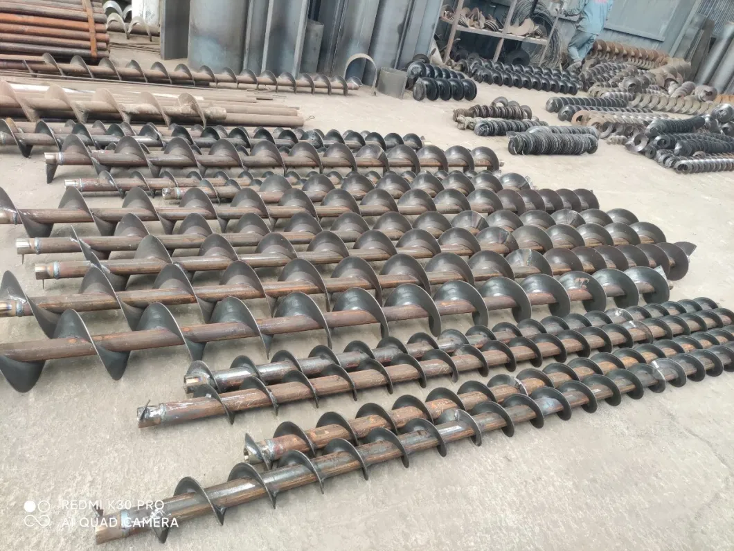 Factory Custom Molded Screw Flexible Pellet/Screw Type Auger/Auger Cement