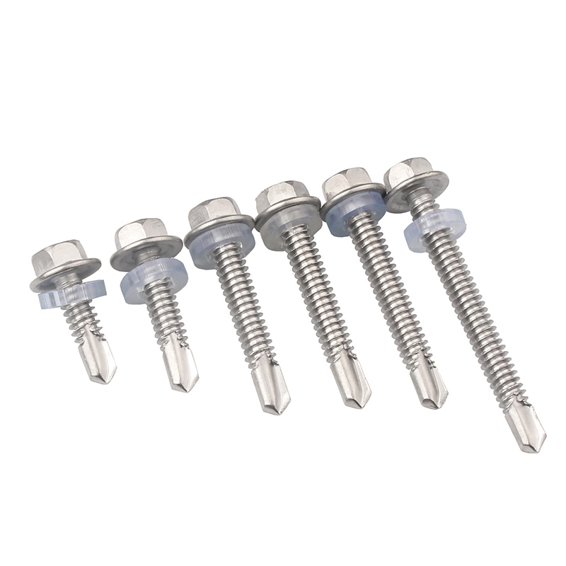 Stainless Steel of 304 Flat Head Self-Drilling Screws