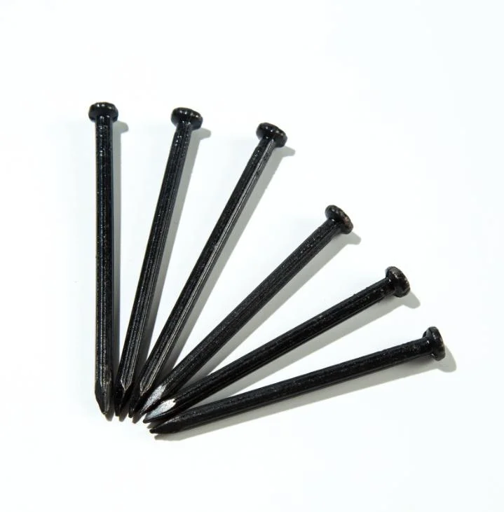 Wholesale High Quality Black Cement Nail Electro Galvanized Black Zinc Coated Concrete Steel Nails