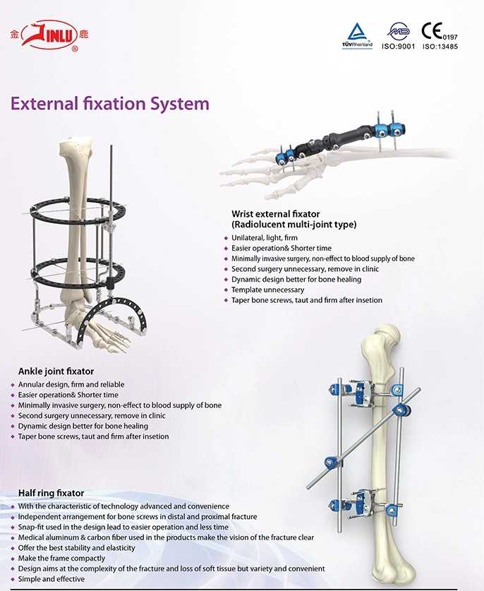 Jinlu Medical Good Quality Orthopedic Trauma Surgical Equipment Broken Nail Hollow