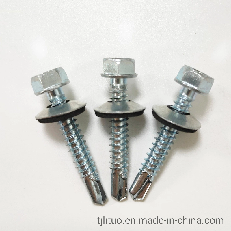 Hex Head Self Drilling EPDM Washer Screw