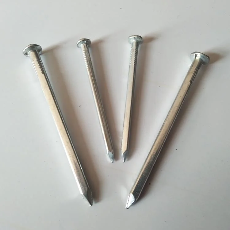 Bwg16-Bwg4 (1.65mm-6.05mm) Electro Galvanized Square Shank Nail Square Boat Nail