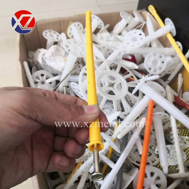 Insulation Fixing Plastic Cap Heat Preservation Nail for Wall Construction (Factory Price)