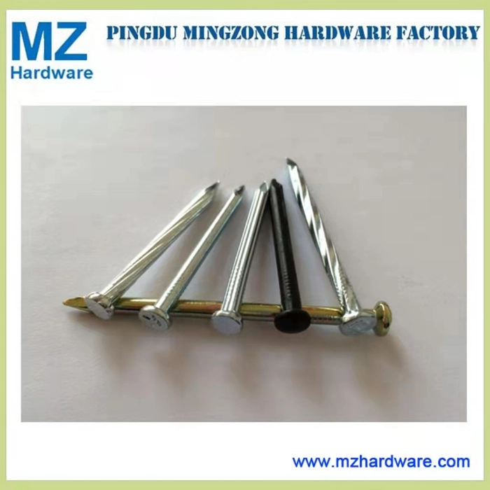 45# 9g 10g 12g 3/4&quot; 1&quot; 1.5&quot; 2&quot; 2.5&quot; 3&quot; High Quality Carbon Steel /Concrete Steel /Iron /Polished Wire /Common Round/Metal Nail for Building Construction