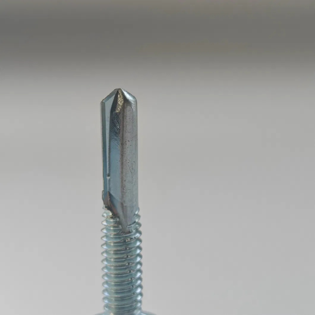 Bi-Metal Self-Drilling Screwfit for Steel Thickness 12mm Long Drill Tip