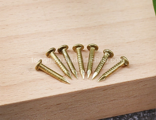 TGR/Tsingri China Factory Supply Brass Copper Flat Head Common Nails