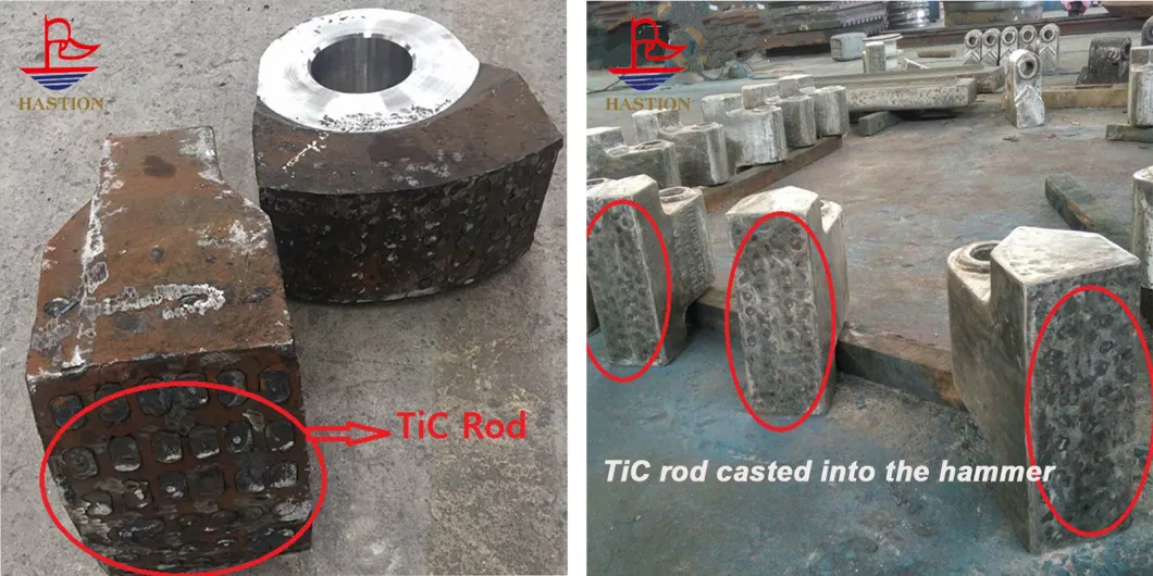 Titanium Carbide Bits Alloy Drill Bit for Crusher Hammer Head