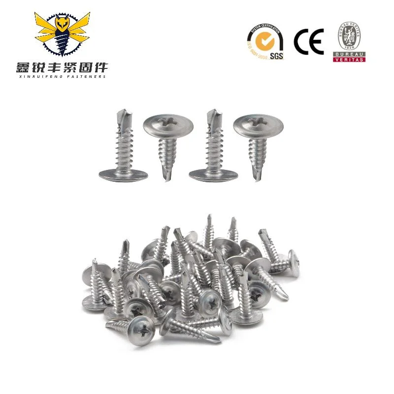 Tianjin Factory Round Phillips Drive Modify Truss Head Self-Drilling Screws