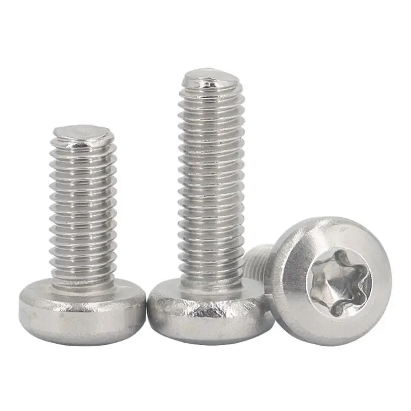 Zinc Plated ISO14583 GB2672 Button Head Flower Drive Machine Screws