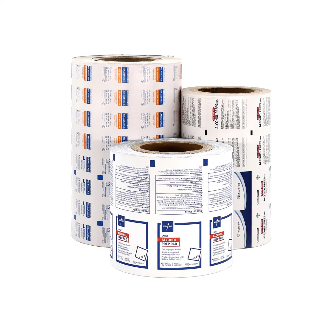 Four Side Sealing Disinfection Wipes Wrapping Paper