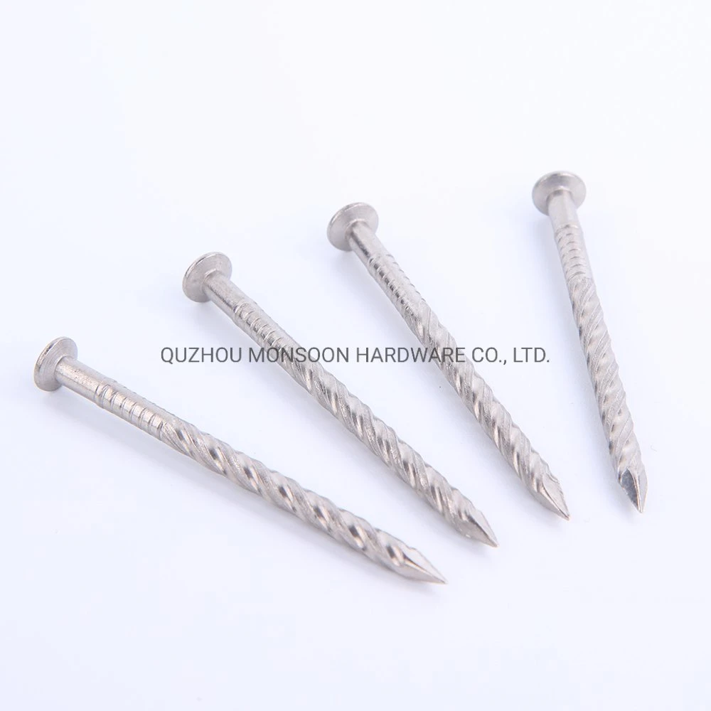 Factory Common Nail Rolled Screw Shank Stapler Pin Concrete Wire Framing Nails