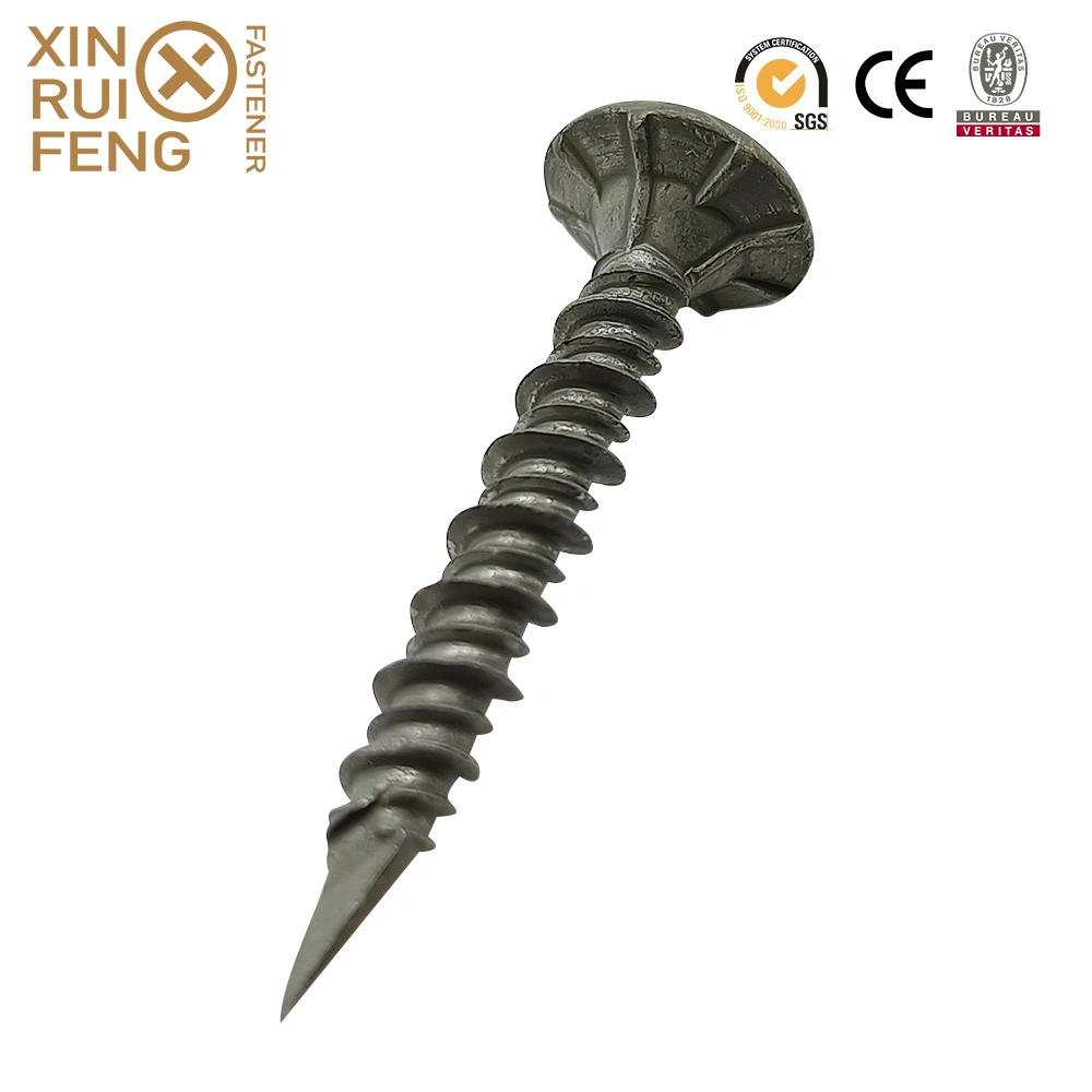 Xinruifeng Fastener Class 4 Blue Epoxy Coated 3/16&quot; 1/4&quot; Torx Flat Csk Head Hi Lo Concrete Screws SDS Sts