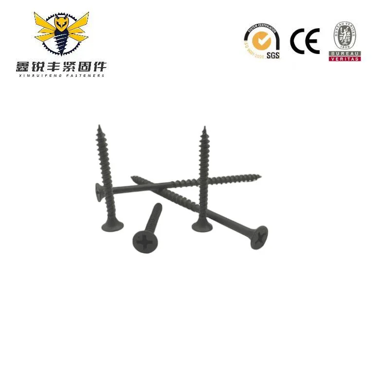 Competitive Gray Phosphate Fine and Coarse Thread Drywall Screw for Gypsum