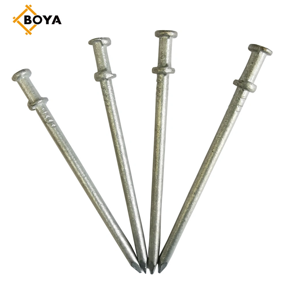 Hot Dipped Galvanized Double Head Nail with High Quality for Construction