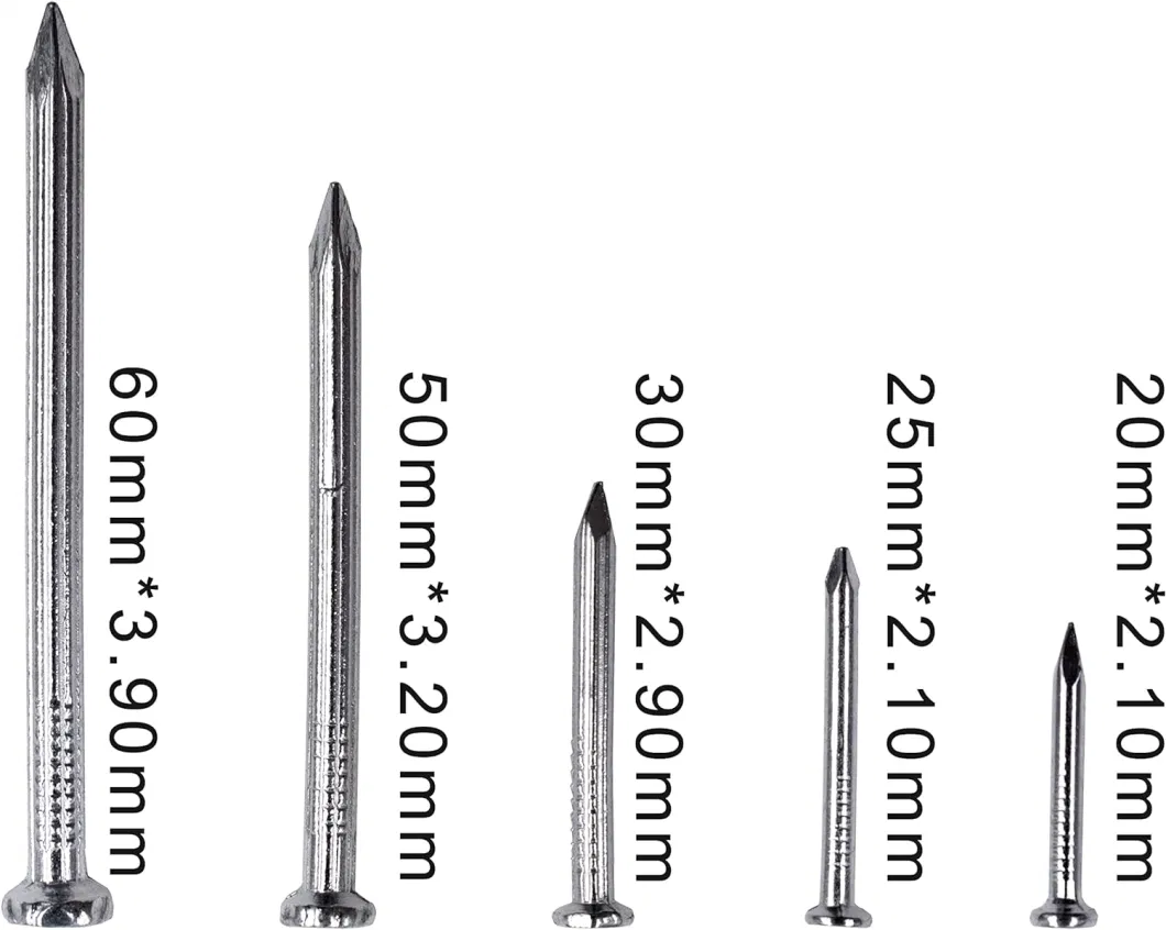 Galvanized Concrete Nails 1inch 25mm Clavos PARA Hormigon Clavos De Concreto