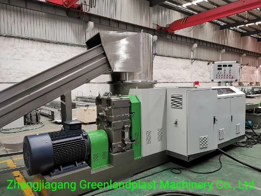 Greenlandplast Agglomerate / Compactor Type Plastic Film Recycling Pelletizing Machine