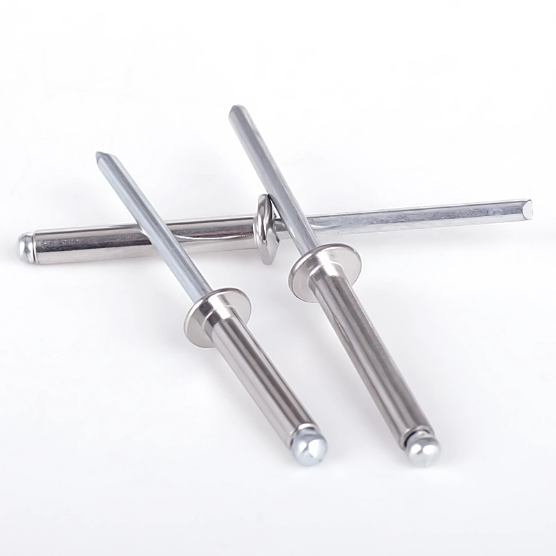 Rivet 304 Stainless Steel Core Pulling Rivet Round Head Pull Rivet Mortise Nail Core Pulling Decoration M3.2m4m