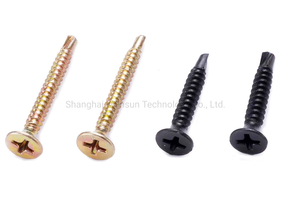 Csk Countersunk Head # pH Drive Galvanized Zinc Plated Self Drilling Point Screw