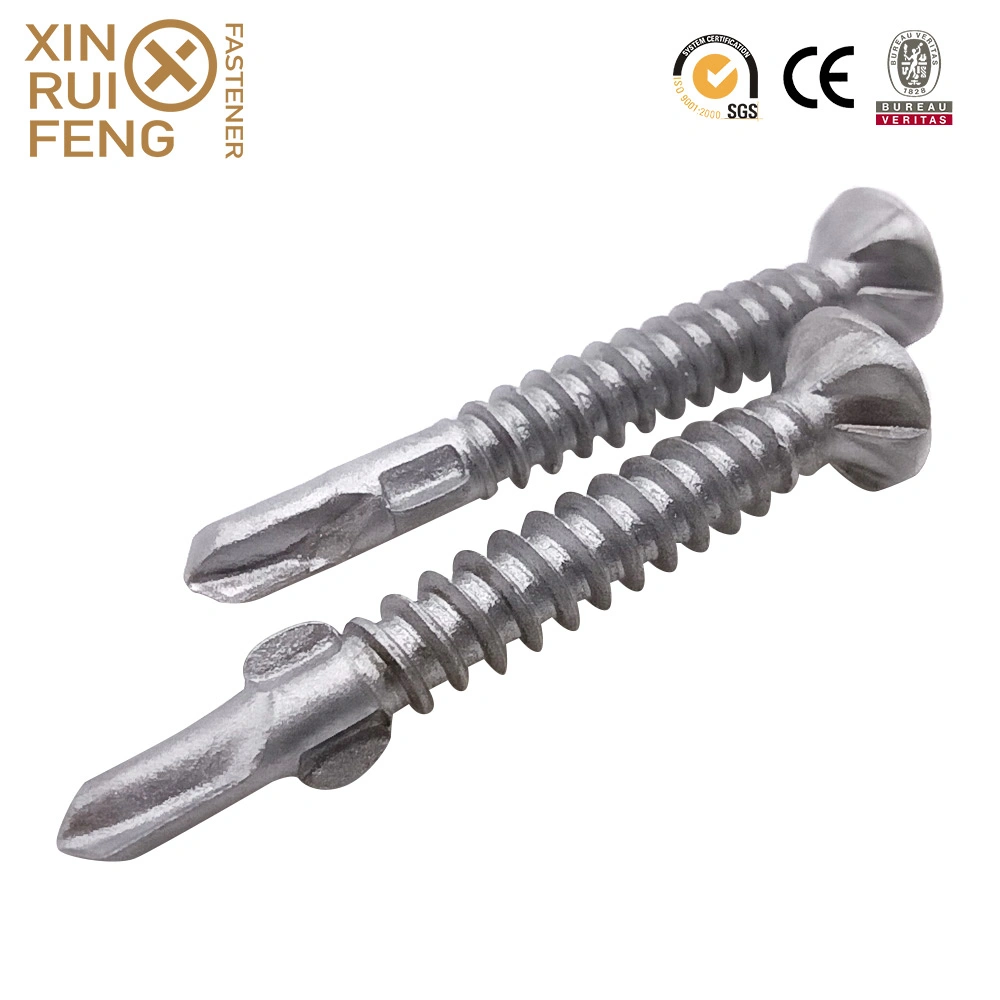 Xinruifeng Fastenes Ruspert Sst1000 Wings Teks Fiber Cement Self Drilling Screws