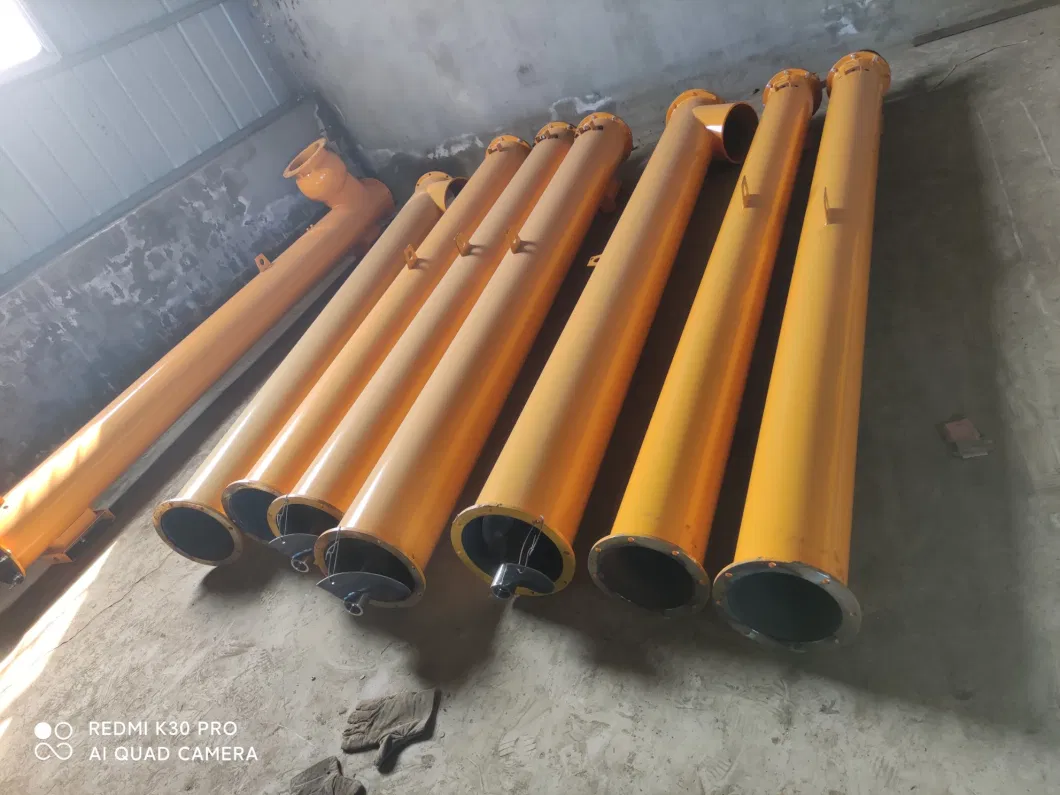 Factory Custom Molded Screw Flexible Pellet/Screw Type Auger/Auger Cement