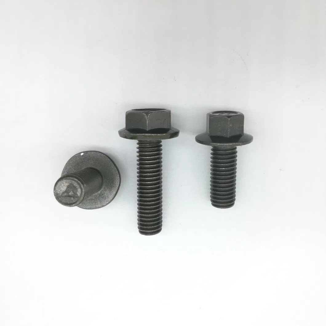 Serrated Hex Flange Bolt Flange Screw Collar