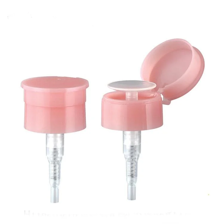 Customized New Design Cosmetics Cleaning Nail Polish Remove Dispenser Fluid Pressing Pump Head