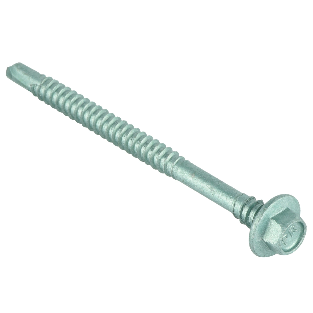 Hex Flanged Head, Self Drilling Screw, Double Thread