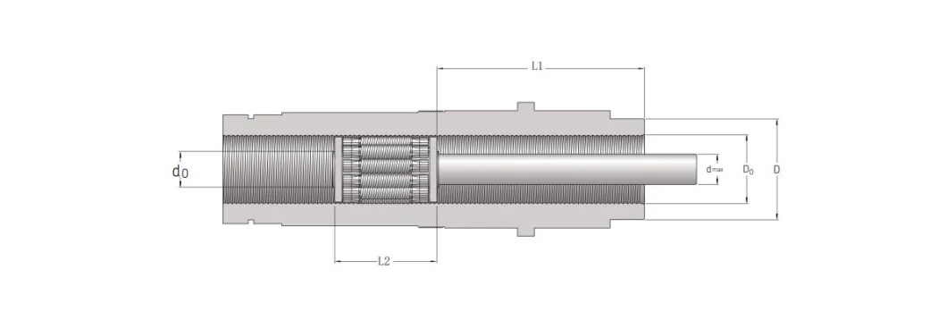 Kgg Small Inverted Roller Screws for Precision Instrument (CHRI Series, Lead: 3mm, Shaft: 18mm)