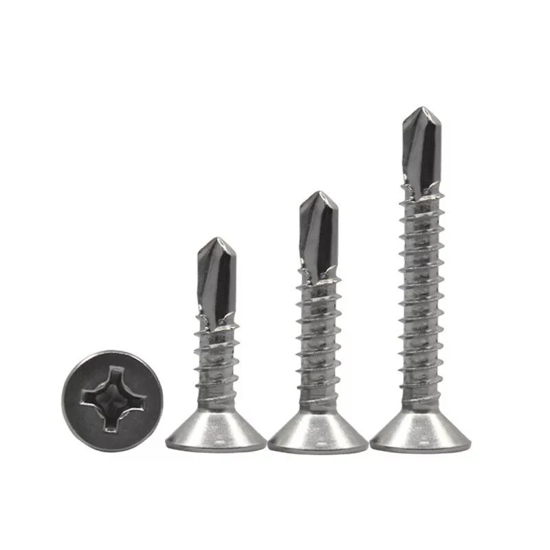 Flat Head Philips Countersunk Self Drilling Screw