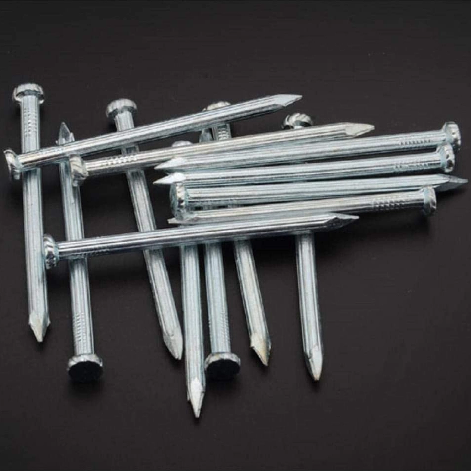 Hot Sale Top Quality High Hardness 1.5&quot;, 2&quot;, 2.5&quot;, 3&quot;, 4&quot; Iron Steel Smooth Shank Building Galvanized Masonry Cement Concrete Nails for Concrete Construction