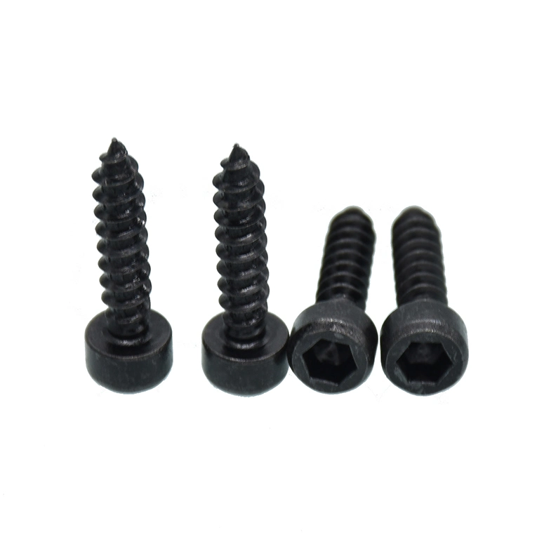 Drywall Screw Fine and Coarse Thread Black Phosphate Gray