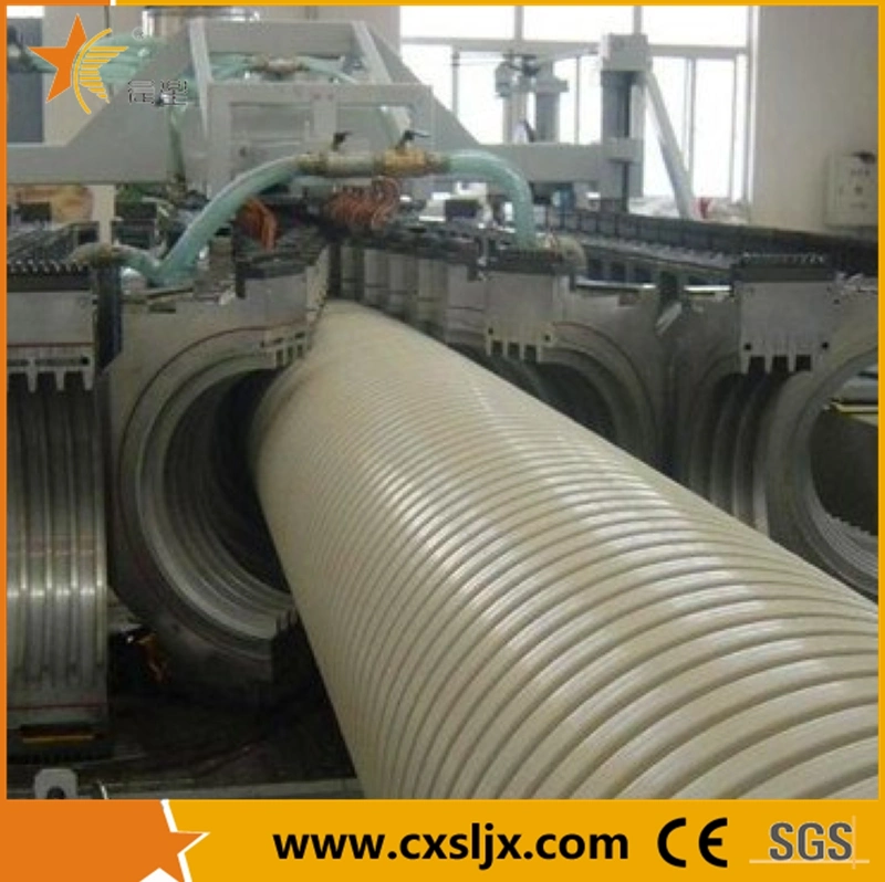 Single Screw Extruder for PVC Single/Double Wall Corrugated Pipe Extrusion Line