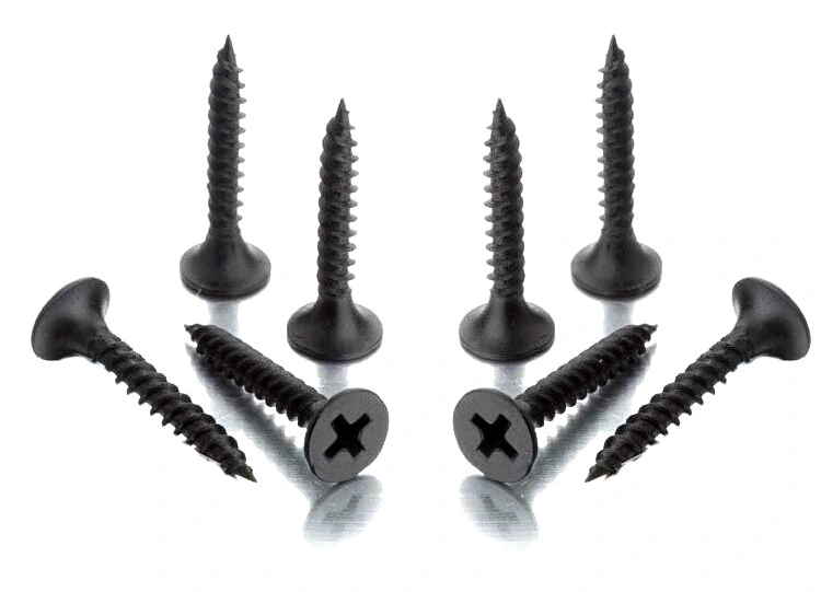 Black Bugle Head Coarse Thread Drywall Screws Self-Drilling Screws