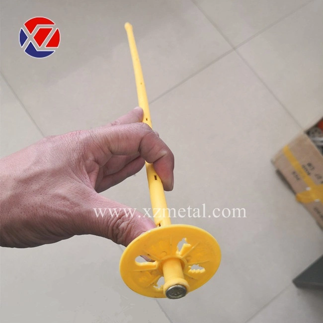 Insulation Fixing Plastic Cap Heat Preservation Nail for Wall Construction (Factory Price)