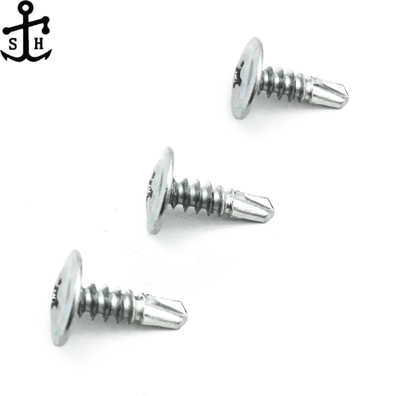 Phillips Wafer Head Self Drilling Screws C1022 Steel Modified Truss Head Screw Made in China