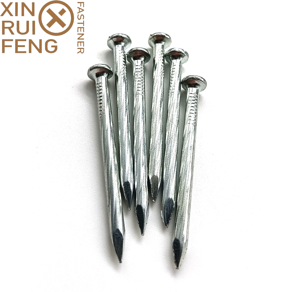 Hardened Steel Nail Galvanized Smooth Shank Concrete Nail High Quality