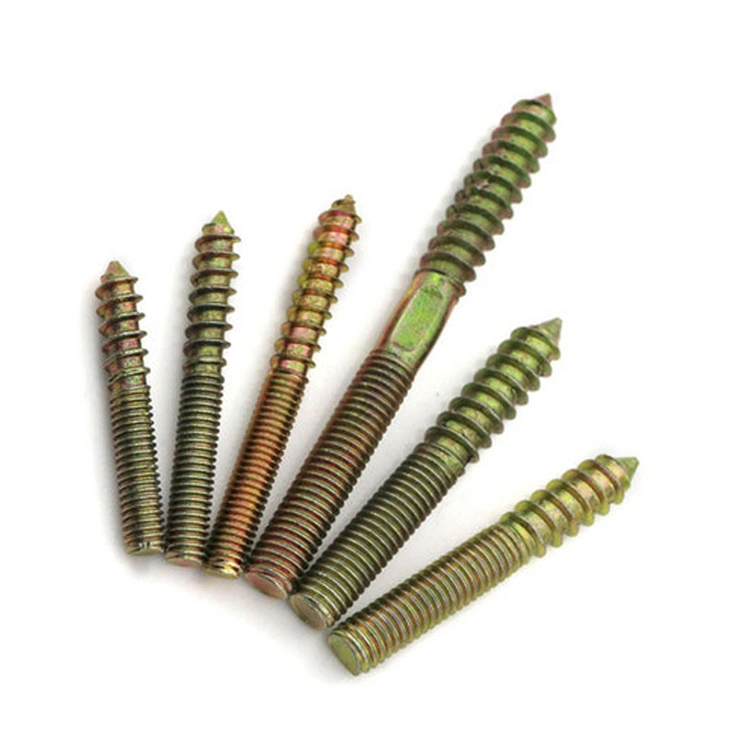 Pointed Tail Double Headed Self Tapping Wooden Drywall Screws Stud Bolt