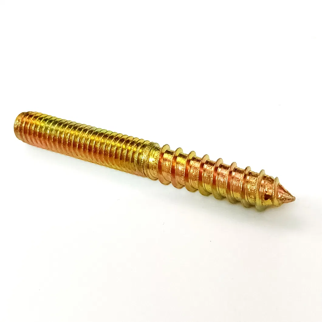 Pointed Tail Double Headed Self Tapping Wooden Drywall Screws Stud Bolt