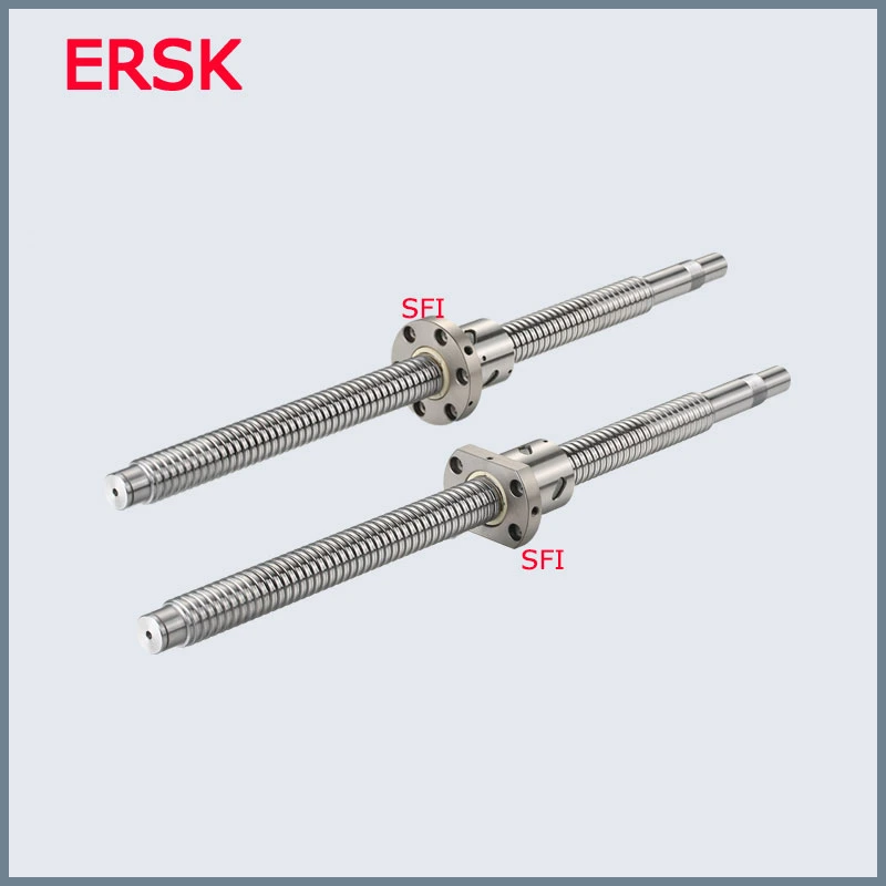 15 Years Professional Chinese Factory Offer CF53 Material C7 Tolerance Customized Ballscrew Shaft End Machinized Linear Motion Ball Screw