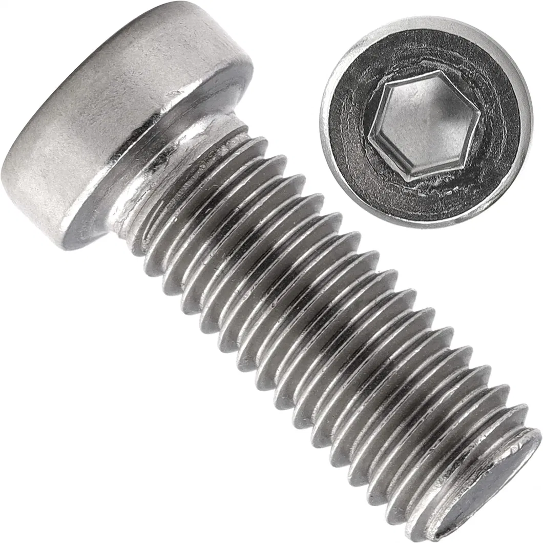 DIN7984 DIN6912 Alloy Steel Stainless Steel Thin Cylindrical Head Machine Screw Hexagon Socket Head Allen Bolt