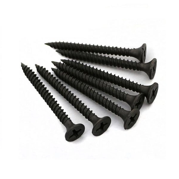 C1022A Black Gray Phosphated 4.0 Coarse Thraed Single Lead Thread Drywall Gypsum Board Wood Screw MDF Screw