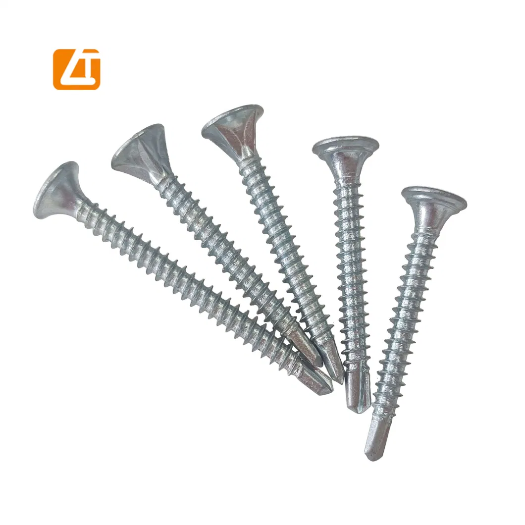 Black/Gray Phosphated Bugle Head Gypsum Board Screw Tornillos Self Drilling Drywall Screw