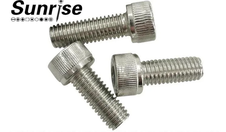 Hexagon Socket Screw Knurling Machine Screw Cylindrical Head Bolt